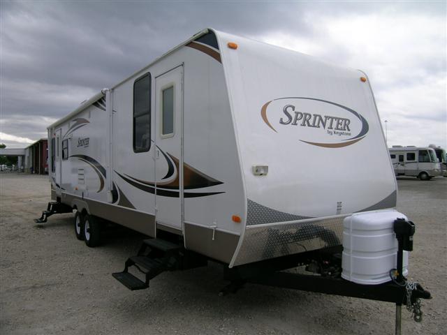 Used 2008 Keystone Sprinter 31TT Travel Trailer For Sale